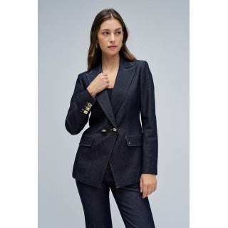 BLAZER EM DENIM